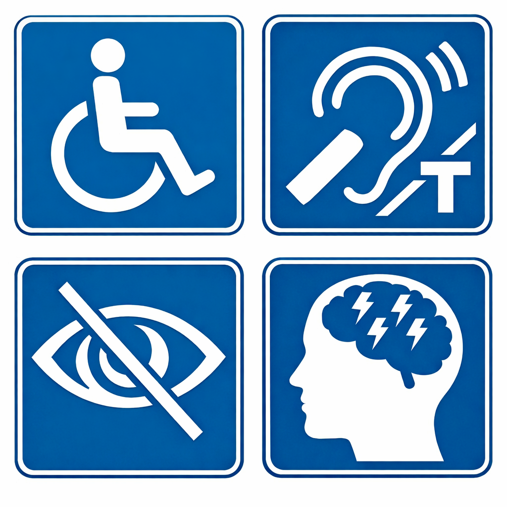 Accessibility signs