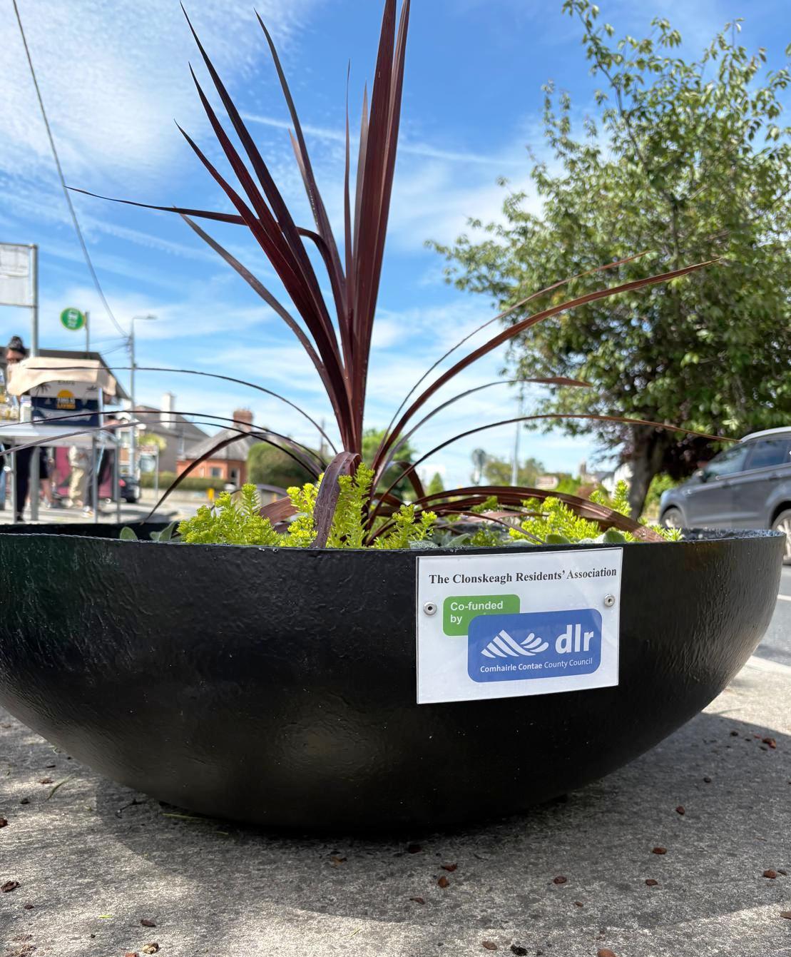 New Planter at Clonskeagh Village