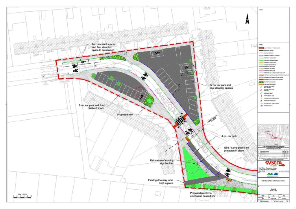 St Columbanus Road Revised Design