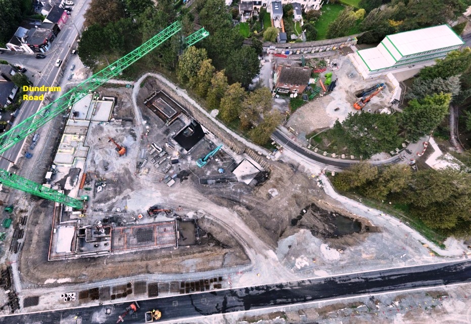 Dún Brí aerial photograph September